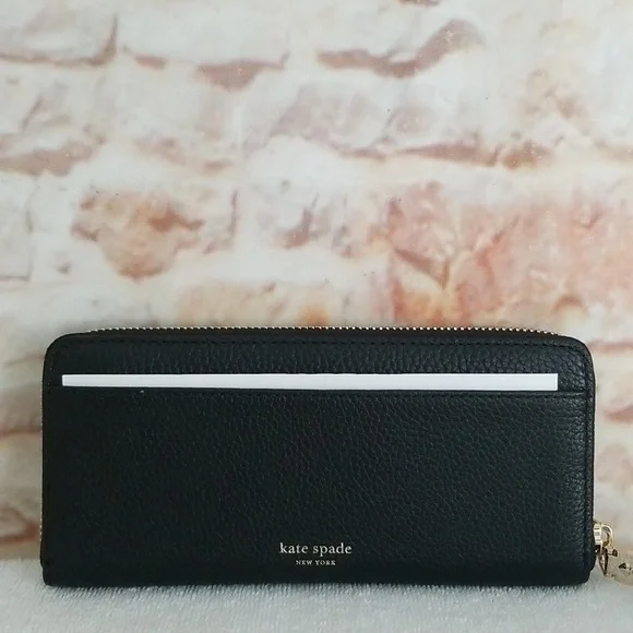 New kate spade Polly Continental Slim Wallet